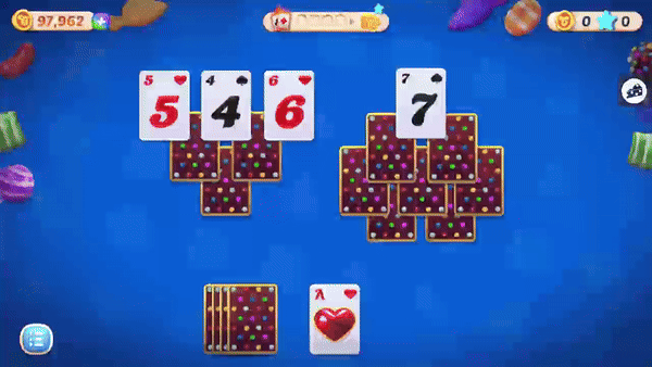 Gif mostrando como o medidor de sequência funciona